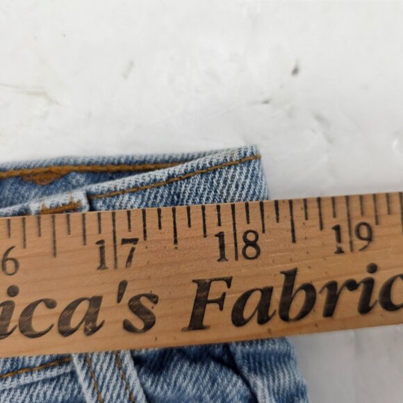 Levis 550 Vintage Orange Tab Mens 36x32 Relaxed Fit Tapered Blue Denim - Picture 8 of 9